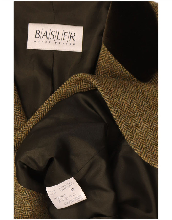 Basler Γυναικείο μπουφάν blazer UK 16 Large Green Ψαροκόκκαλο Classic