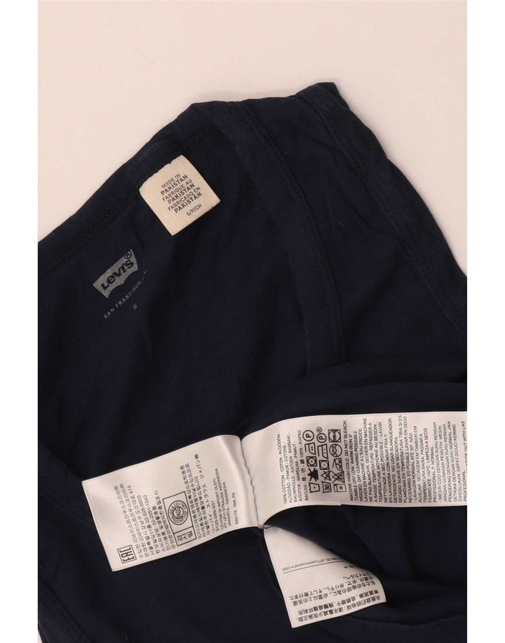 Γυναικείο γιλέκο Levi's τοπ UK 10 Small Navy Blue Cotton
