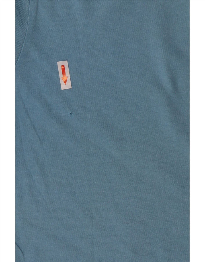 Ανδρικό γραφικό T-Shirt Kappa Τοπ μεσαίο μπλε βαμβακερό