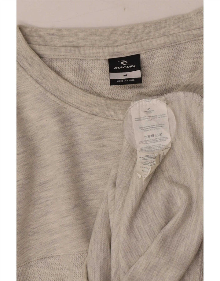 Ανδρικό πουλόβερ με λαιμόκοψη Rip Curl Ανδρικό πουλόβερ με μεσαίο γκρι βαμβάκι