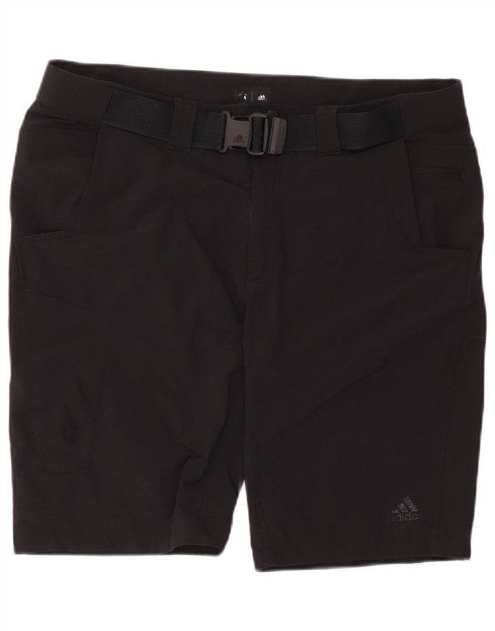 Ανδρικό σορτς Cargo Adidas W38 XL μαύρο νάιλον