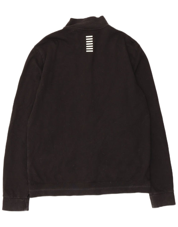 Emporio Armani Ανδρική φόρμα γυμναστικής γραφική φόρμα 2XL Μαύρο βαμβακερό