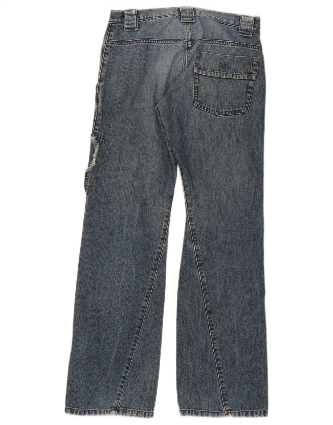 Armani Junior Girls Loose Jeans 10-11 ετών W26 L28 Μπλε συνονθύλευμα