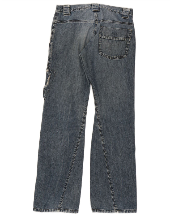 Armani Junior Girls Loose Jeans 10-11 ετών W26 L28 Μπλε συνονθύλευμα