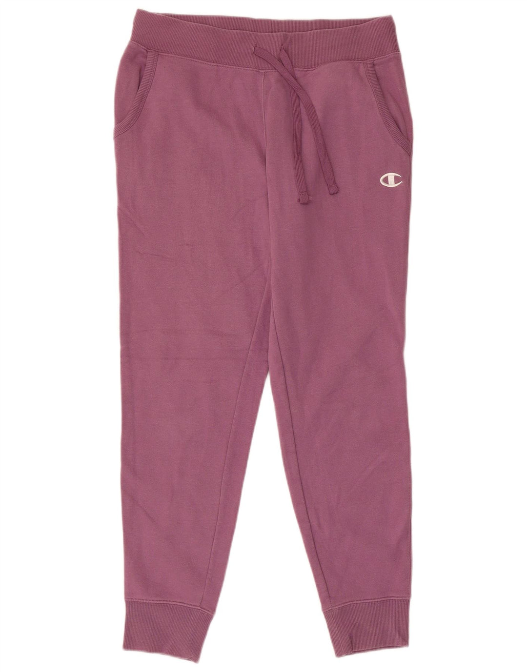 Γυναικεία αθλητική φόρμα CHAMPION Παντελόνι Joggers UK 10 Small Purple Cotton