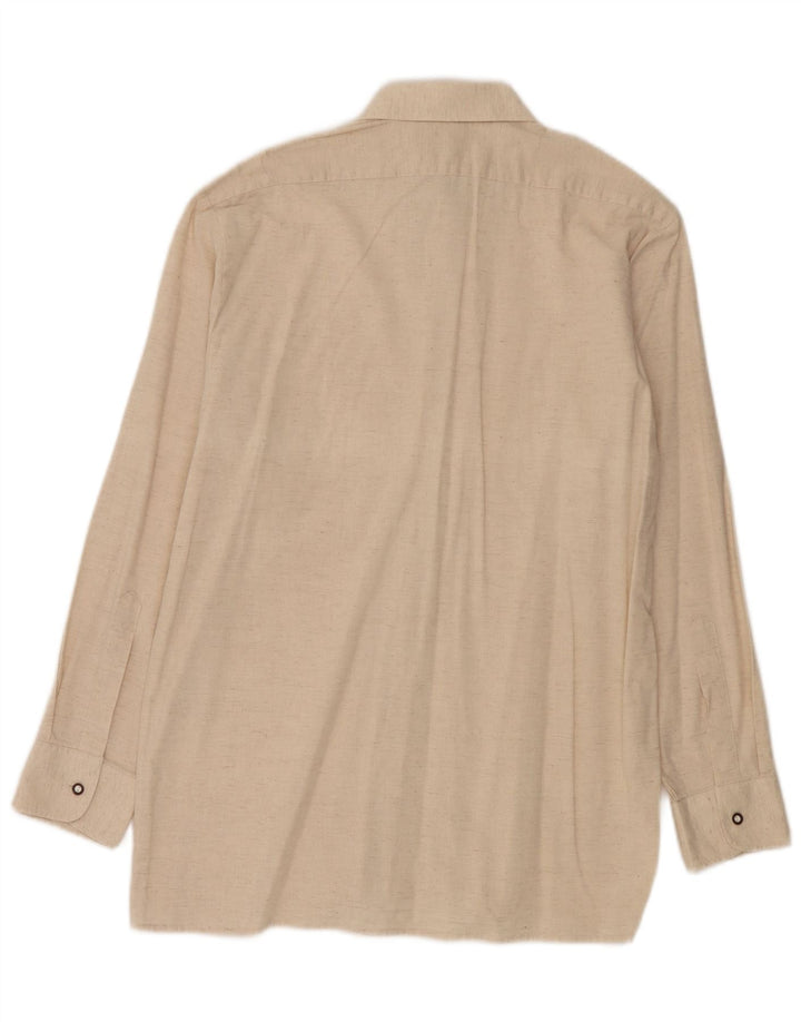 Ανδρικό πουκάμισο Vintage Μέγεθος 40 Medium Beige Silk