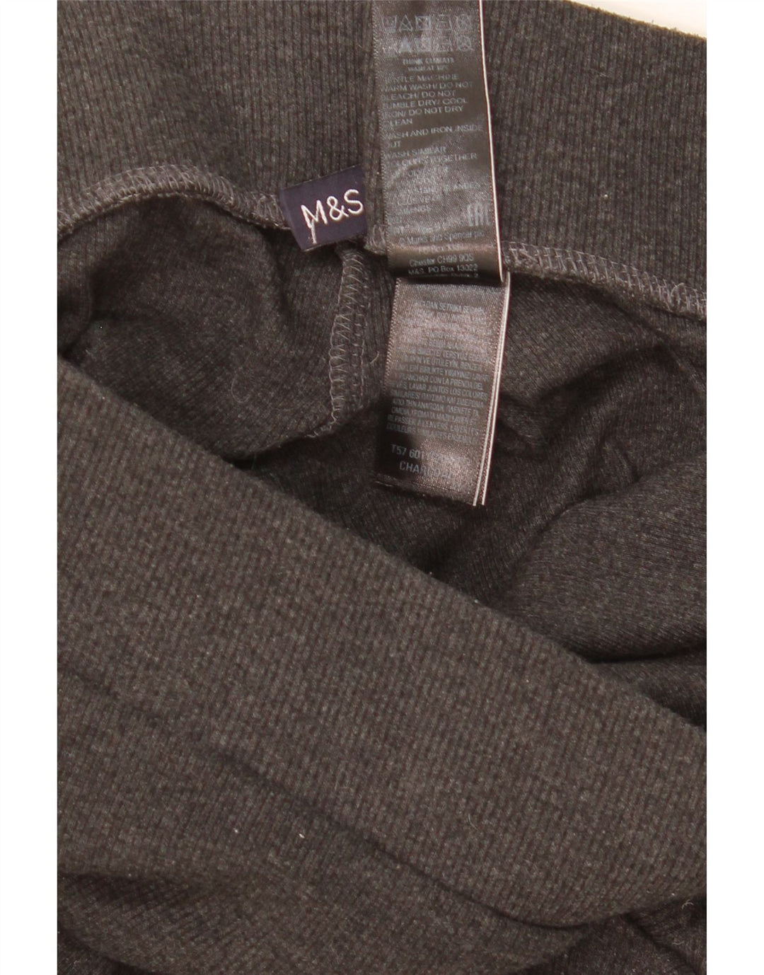 Marks & Spencer Γυναικεία φόρμα παντελόνια UK 16 Large Grey Polyester