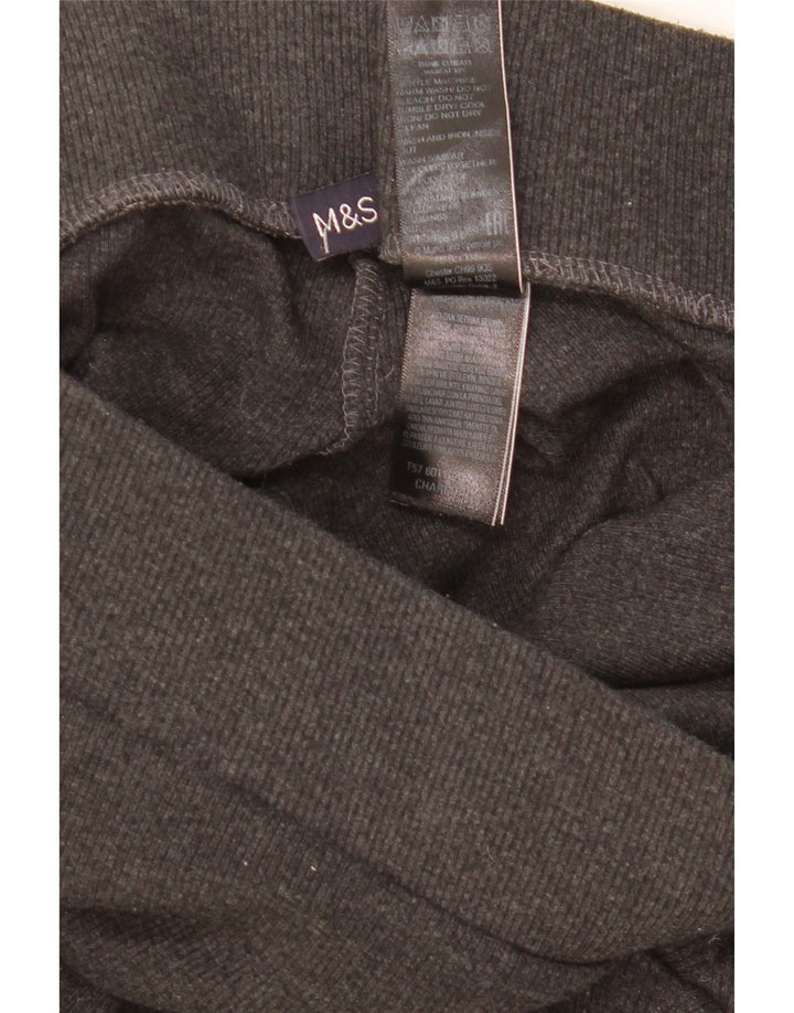 Marks & Spencer Γυναικεία φόρμα παντελόνια UK 16 Large Grey Polyester