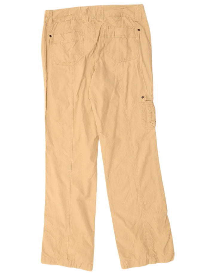 EDDIE BAUER Γυναικείο ίσιο παντελόνι Cargo US 6 Medium W30 L32 Beige