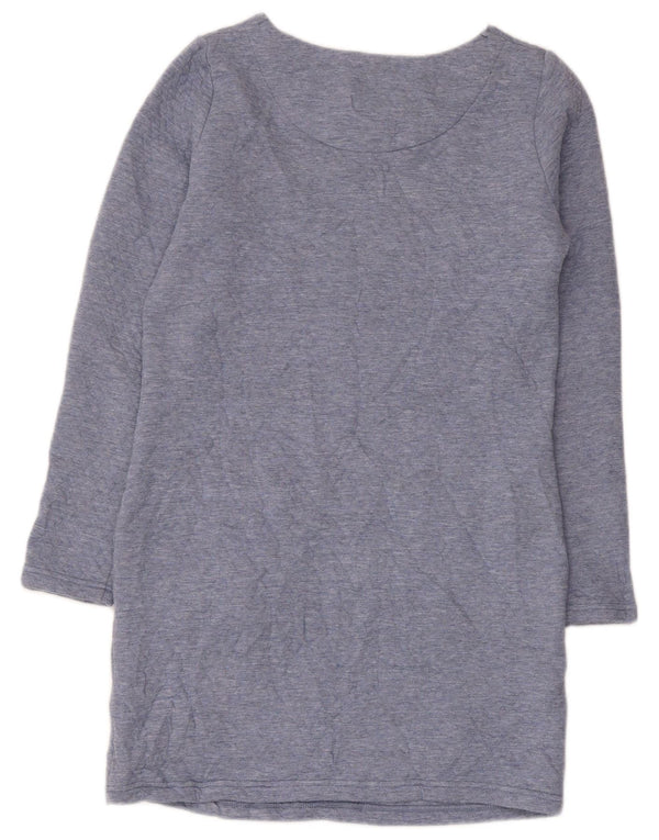 Γυναικείο μακρυμάνικο φόρεμα Joules Shift UK 8 Small Blue Polyester