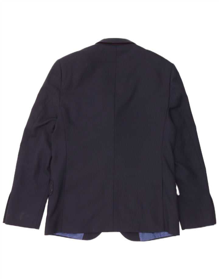 Marks & Spencer Ανδρικό σακάκι με 2 κουμπιά Slim Blazer UK 40 Medium Navy Blue
