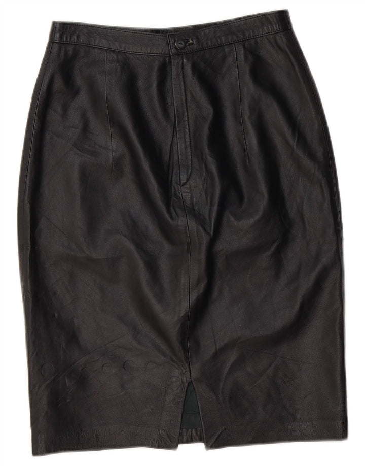 VINTAGE Womens Pencil Skirt W26 Small  Black