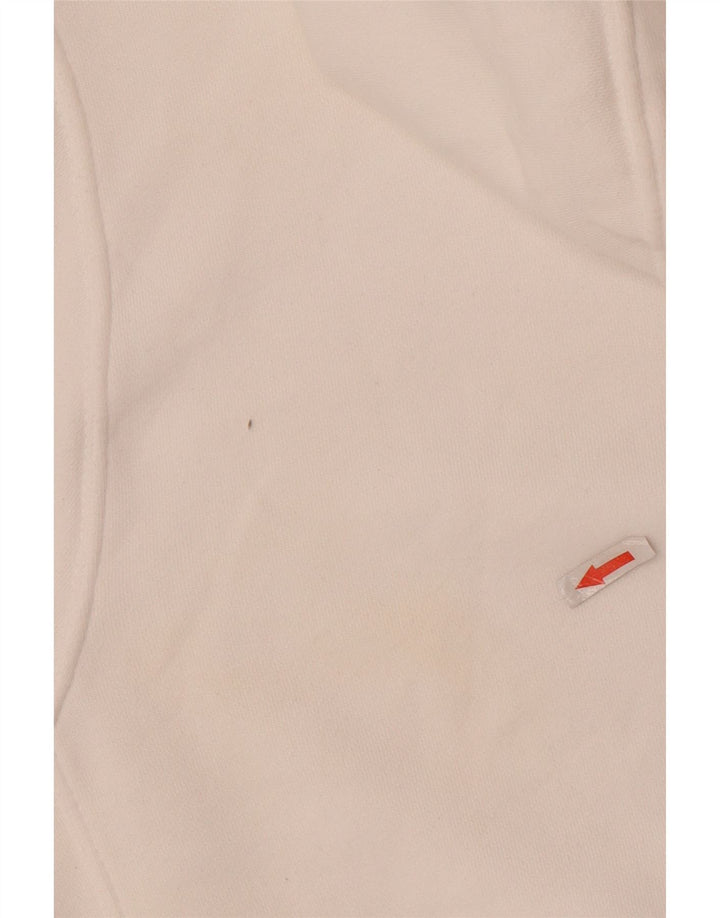 Ανδρικό γραφικό κουκούλα NIKE, μεσαίο λευκό βαμβακερό
