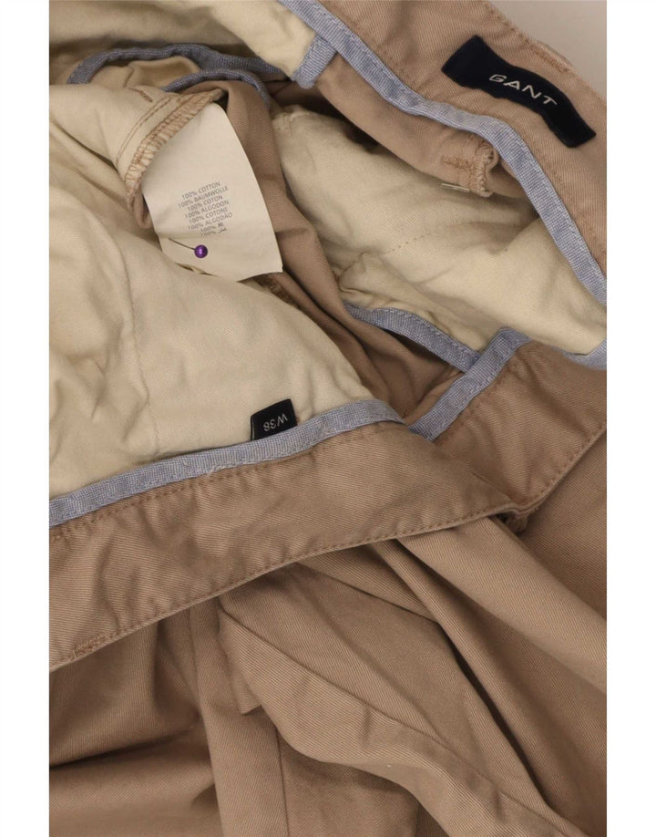 Ανδρικό σορτς Chino Gant W38 XL Μπεζ βαμβακερό
