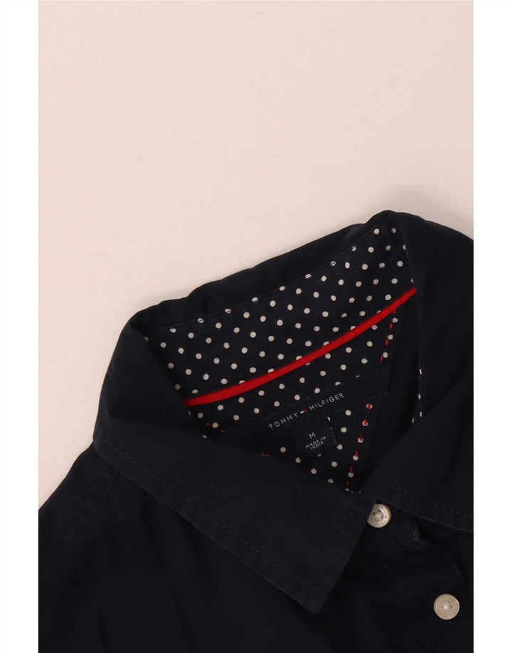 Tommy Hilfiger γυναικείο πουκάμισο UK 14 Medium Navy Blue