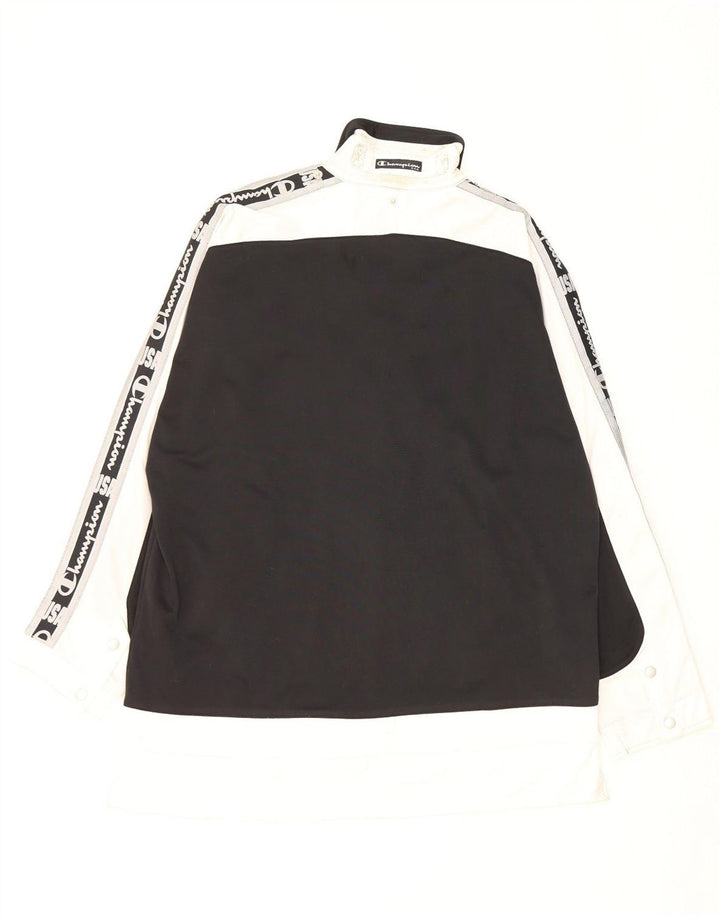 Ανδρική φόρμα Champion Graphic Top Jacket Large Black Colourblock