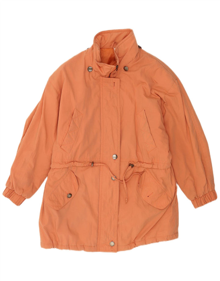 Vintage γυναικείο μπουφάν Parka UK 18 XL Orange
