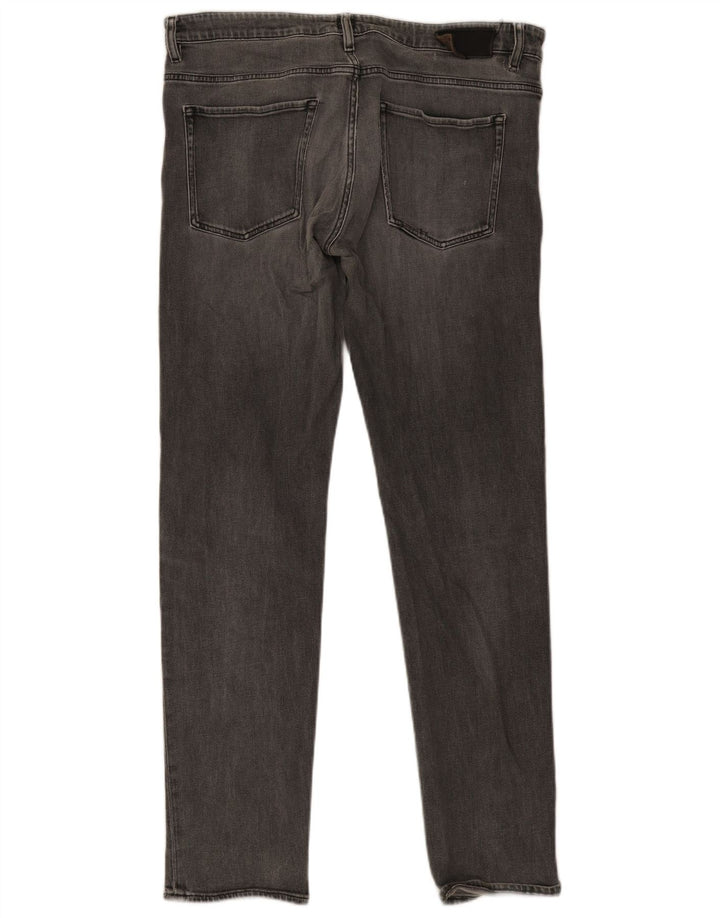 Ανδρικό τζιν Hugo Boss Slim W38 L34 Γκρι βαμβακερό
