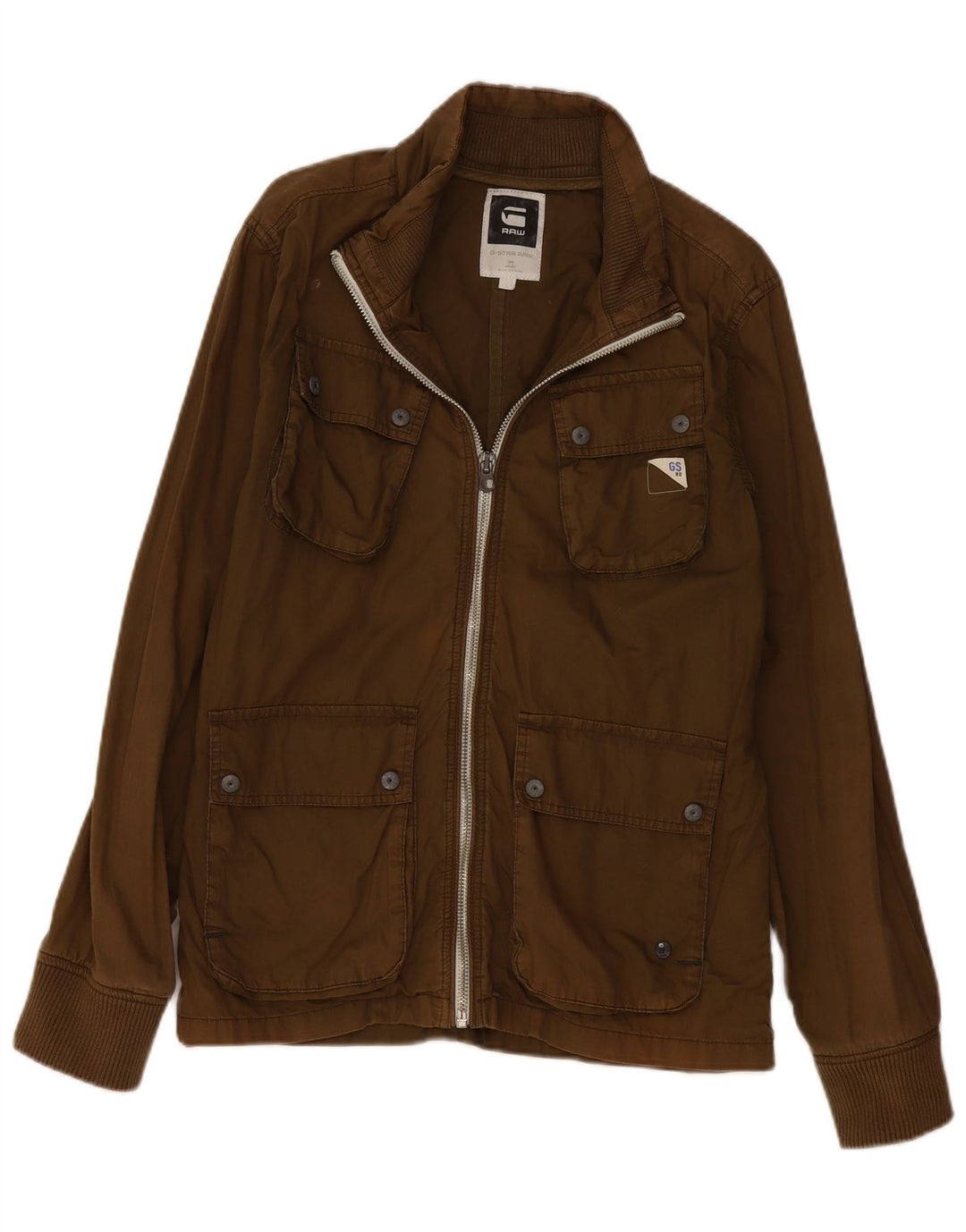 G-STAR Ανδρικό Utility Jacket UK 40 Large Khaki Cotton