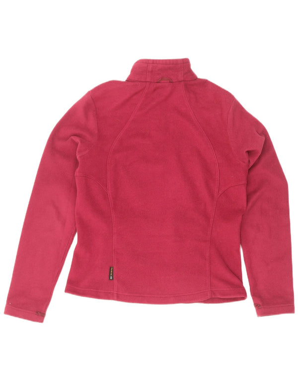 Jack Wolfskin Γυναικείο Fleece Jacket UK 12/14 Medium Pink Polyester