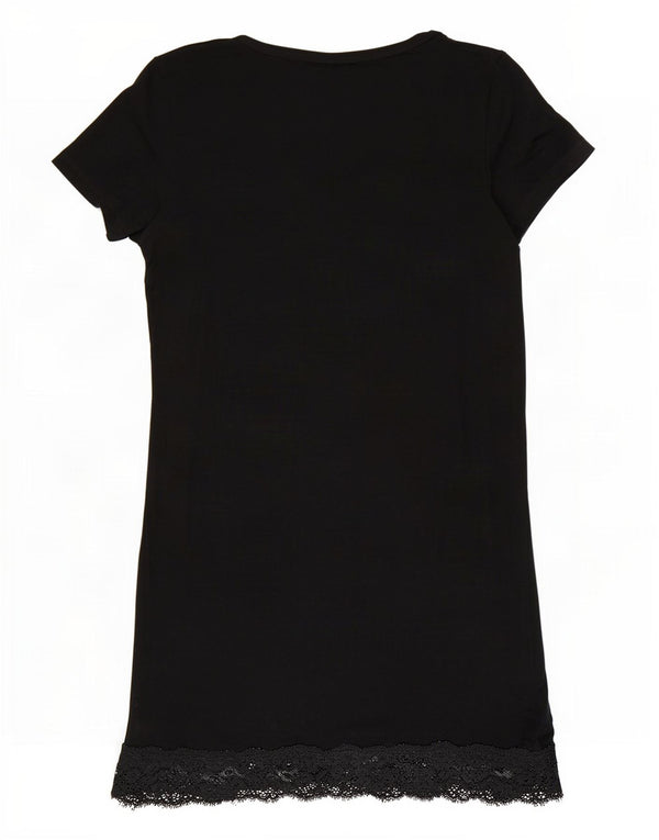 Γυναικείο μπλουζάκι Benetton UK 8 Small Black