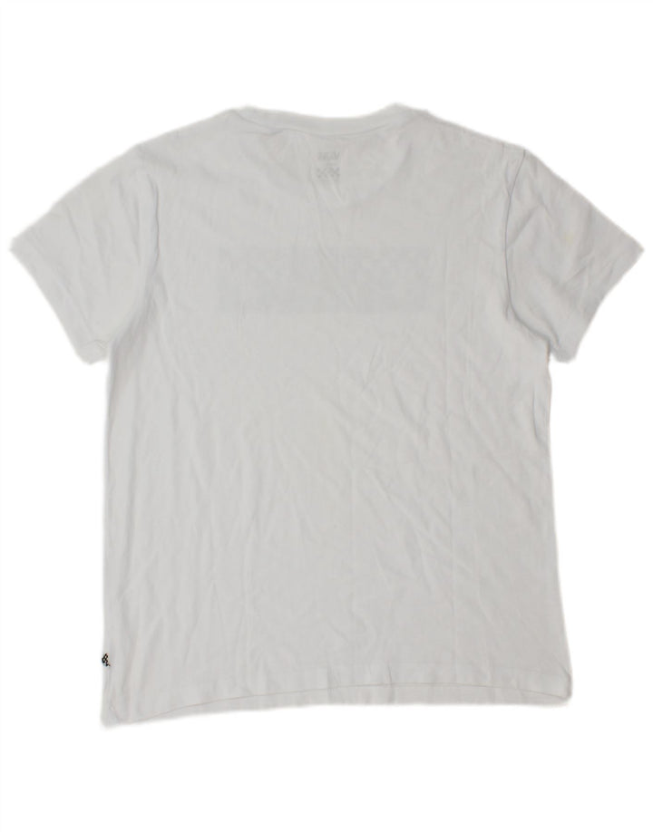 Vans Γυναικείο T-Shirt Top UK 10 Small White