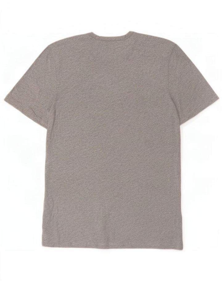Ανδρικό T-Shirt Hugo Boss Τοπ μεσαίο γκρι βαμβακερό