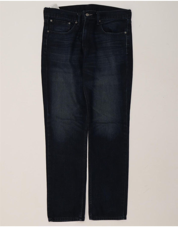 Levi's Mens 511 Slim Jeans W34 L32 Navy Blue Cotton