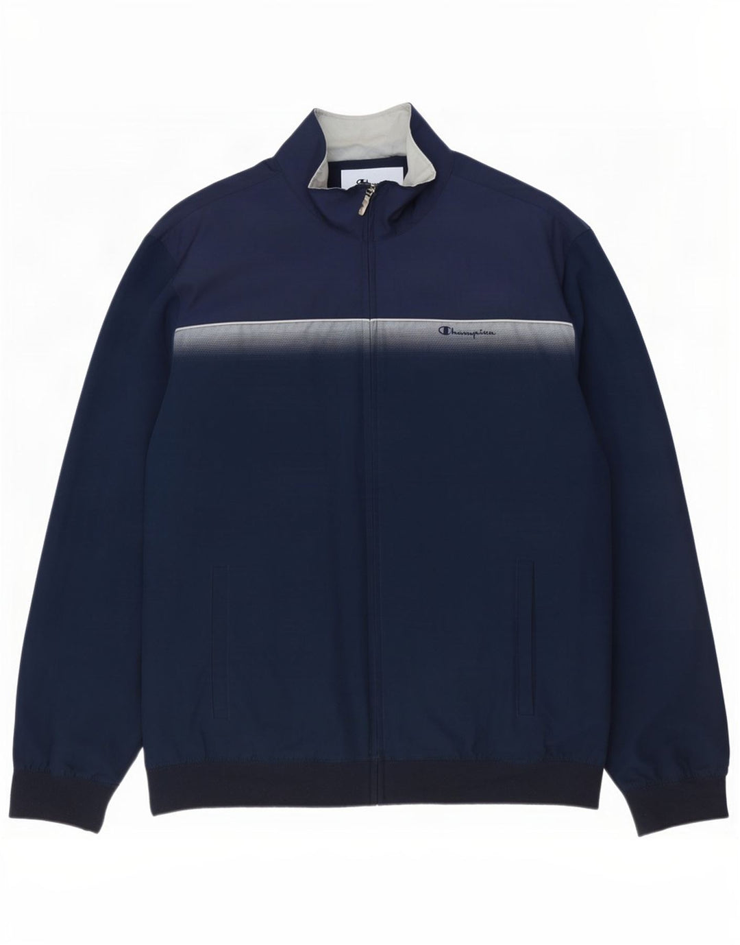 Ανδρική φόρμα Champion Top Jacket 2XL Navy Blue Colorblock Polyester