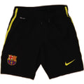 NIKE Boys Barcelona Sport Shorts 8-9 Years Small Black Polyester Vintage Nike and Second-Hand Nike from Messina Hembry 