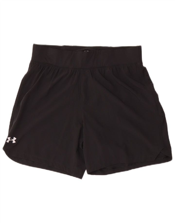 Ανδρικό αθλητικό σορτς Under Armour μεγάλο μαύρο πολυεστέρα