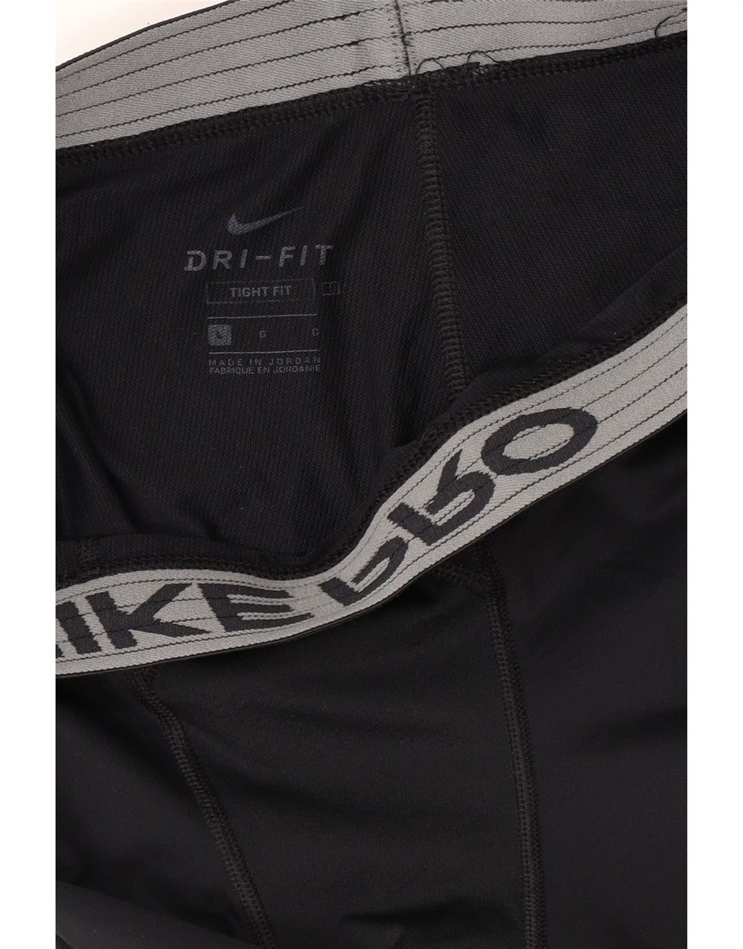 Ανδρικά γραφικά κολάν Nike με στενή εφαρμογή σε μεγάλο μαύρο