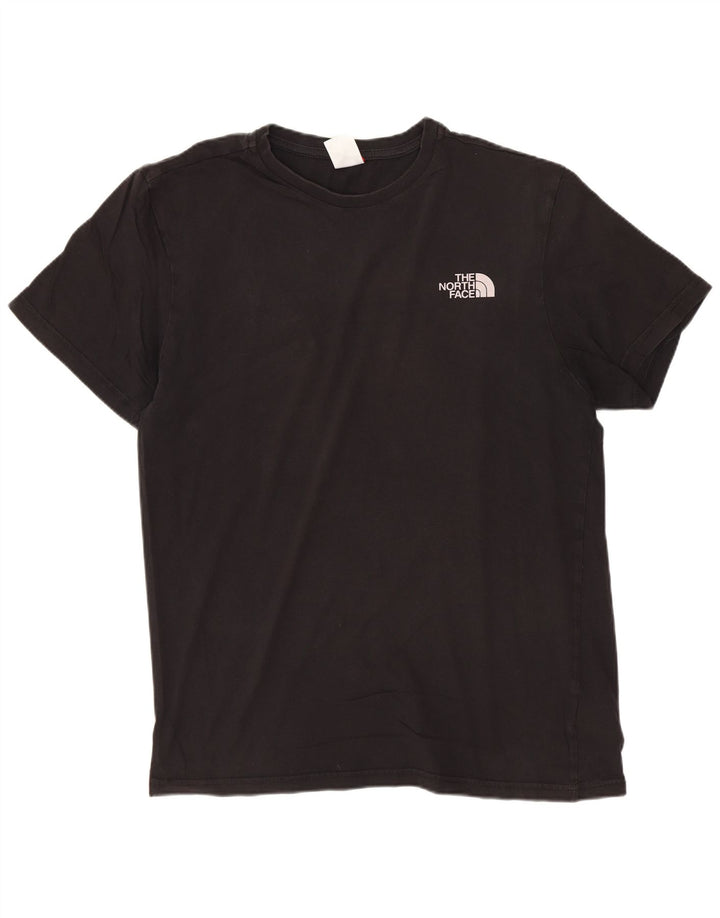 Ανδρικό T-Shirt North Face Top Μεσαίο μαύρο βαμβακερό
