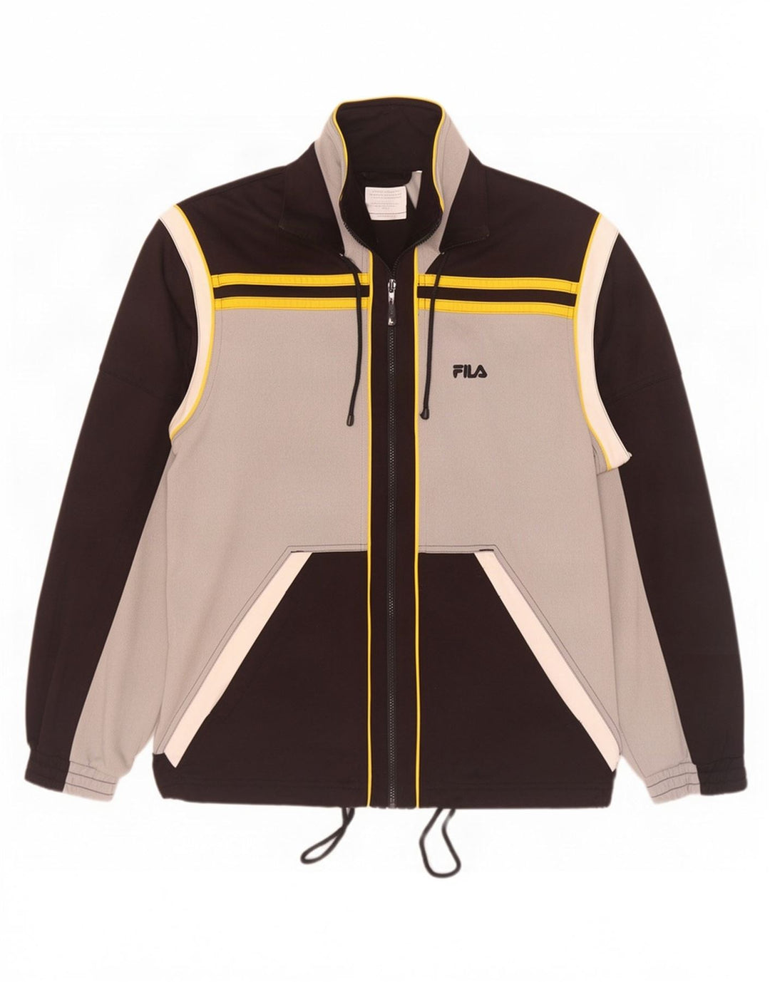 Ανδρική φόρμα Fila Top Jacket IT 50 Medium Grey Colourblock Polyester