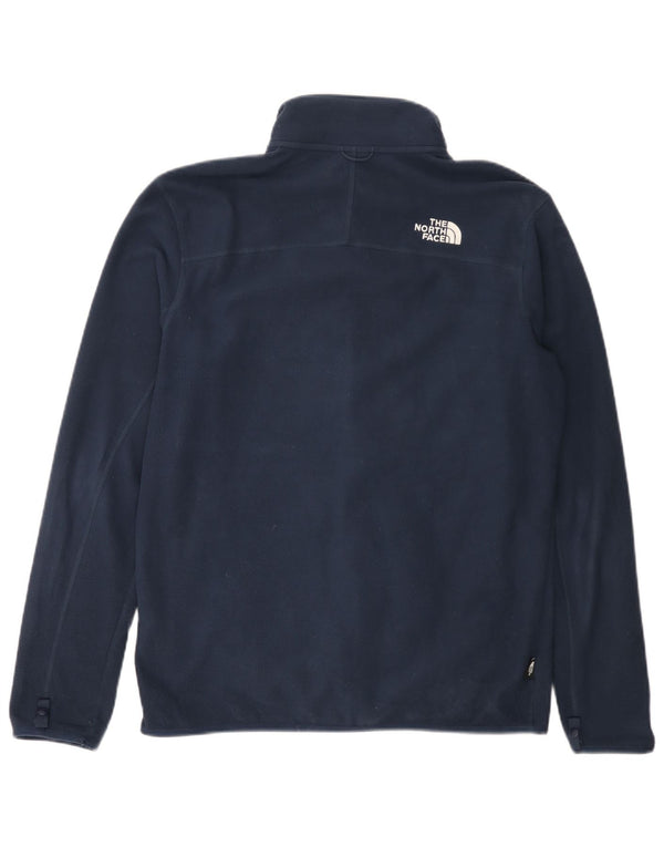 THE NORTH FACE Ανδρικό Fleece Jacket UK 38 Medium Navy Blue Polyester