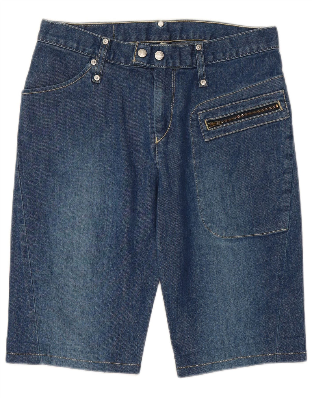Γυναικείο τζιν σορτς LEVI'S Medium W30 Μπλε βαμβακερό