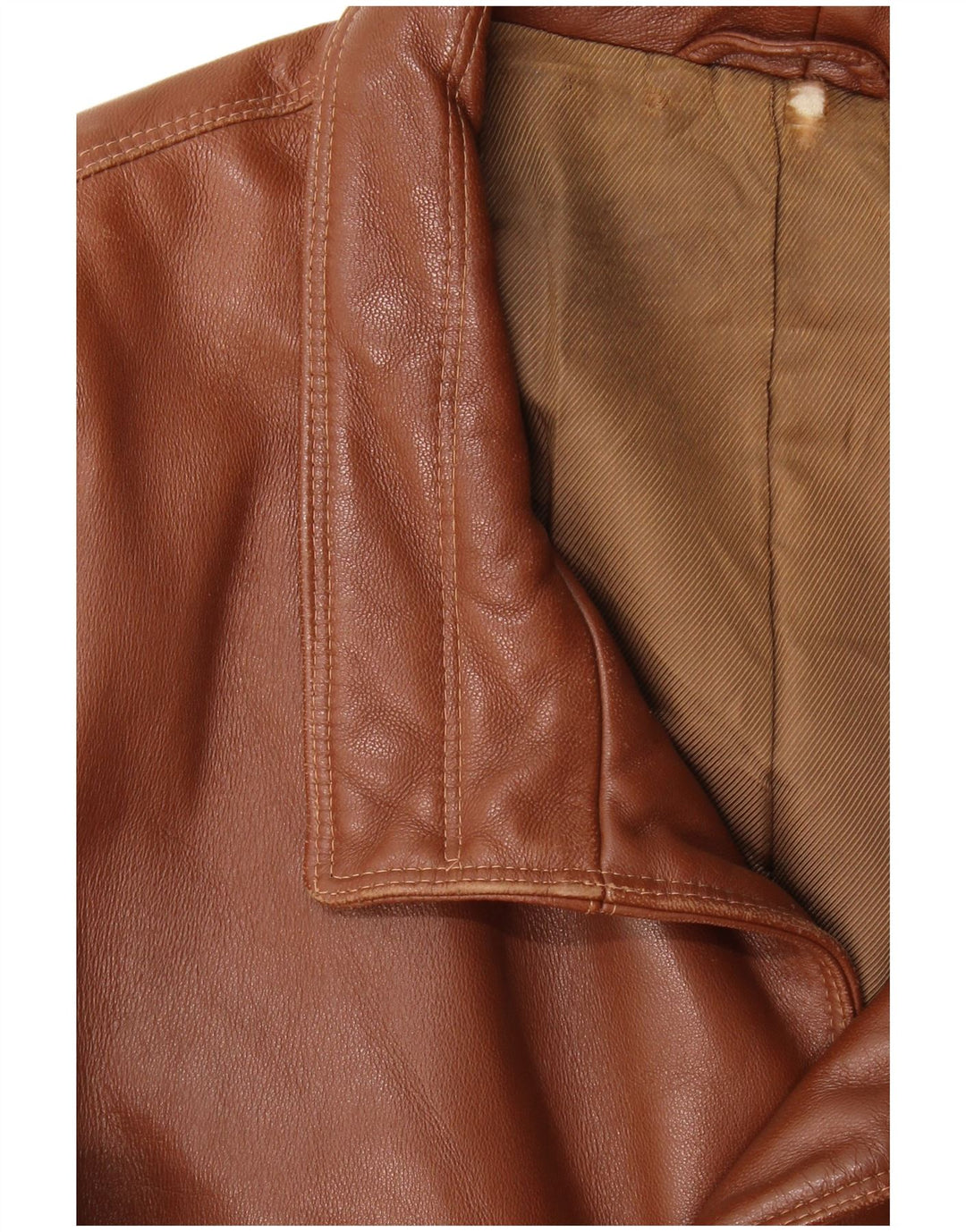 Ανδρικό Δερμάτινο Μπουφάν Scout UK 40 Large Brown