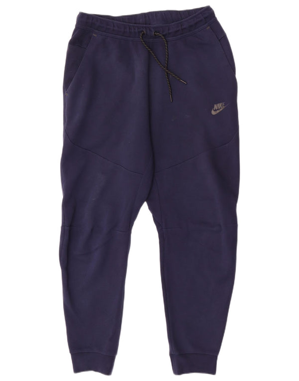 Ανδρική αθλητική φόρμα Nike Παντελόνι Joggers μεσαίο μπλε βαμβακερό