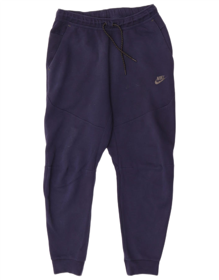 Ανδρική αθλητική φόρμα Nike Παντελόνι Joggers μεσαίο μπλε βαμβακερό