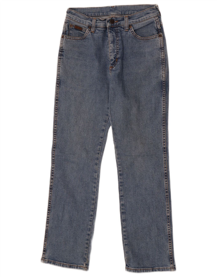 Γυναικείο ίσιο τζιν Wrangler US 10 Medium W28 L28 Μπλε βαμβακερό