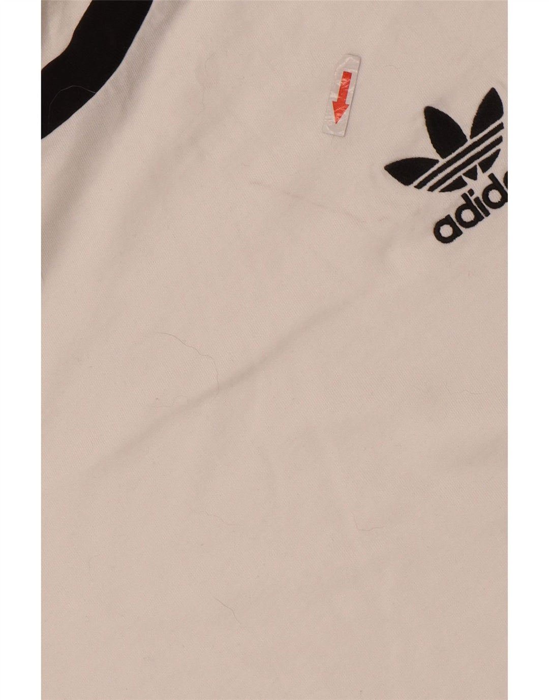 Ανδρικό T-Shirt Adidas Τοπ μεσαίο λευκό βαμβακερό