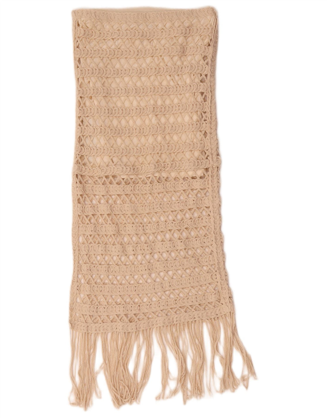 Zara Γυναικεία Maxi Φούστα Medium W28 Beige Βαμβακερή
