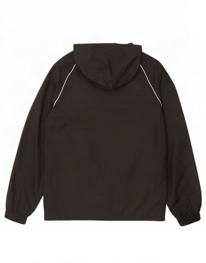 Adidas Ανδρικό μπουφάν βροχής με κουκούλα UK 36 Small Black Polyamide