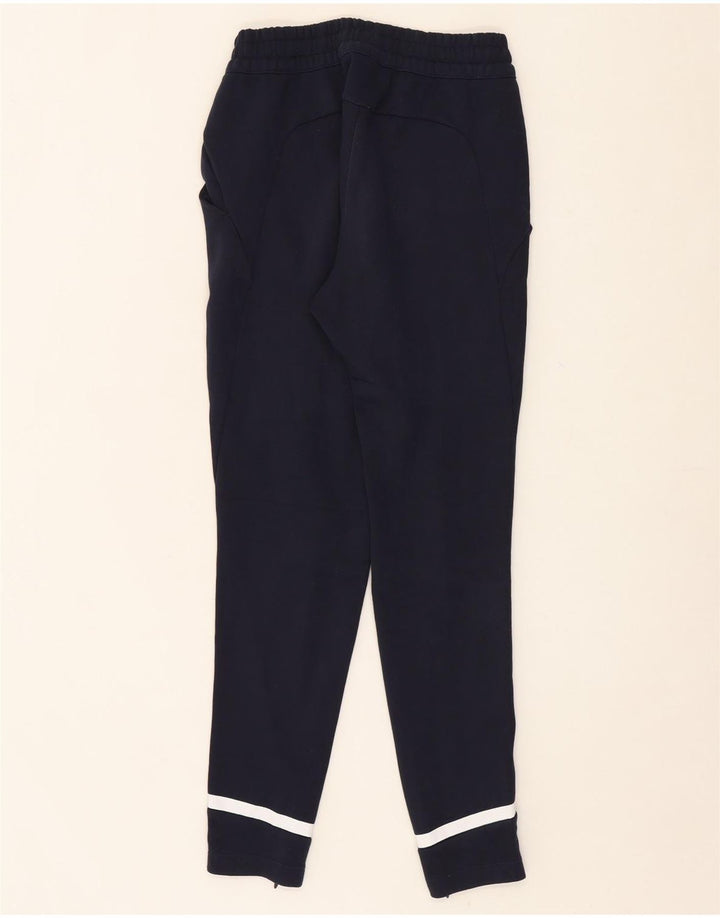 ADIDAS Mens Tracksuit Trousers Small  Navy Blue Cotton Vintage Adidas and Second-Hand Adidas from Messina Hembry 