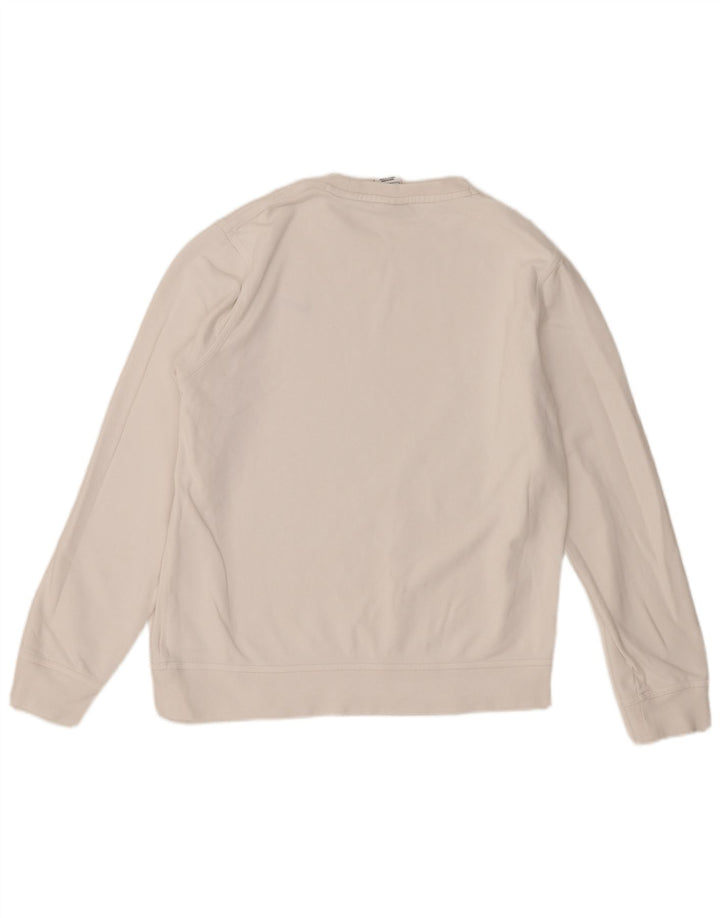 Γυναικείο φούτερ Nike Jumper UK 16 μεγάλο λευκό βαμβακερό