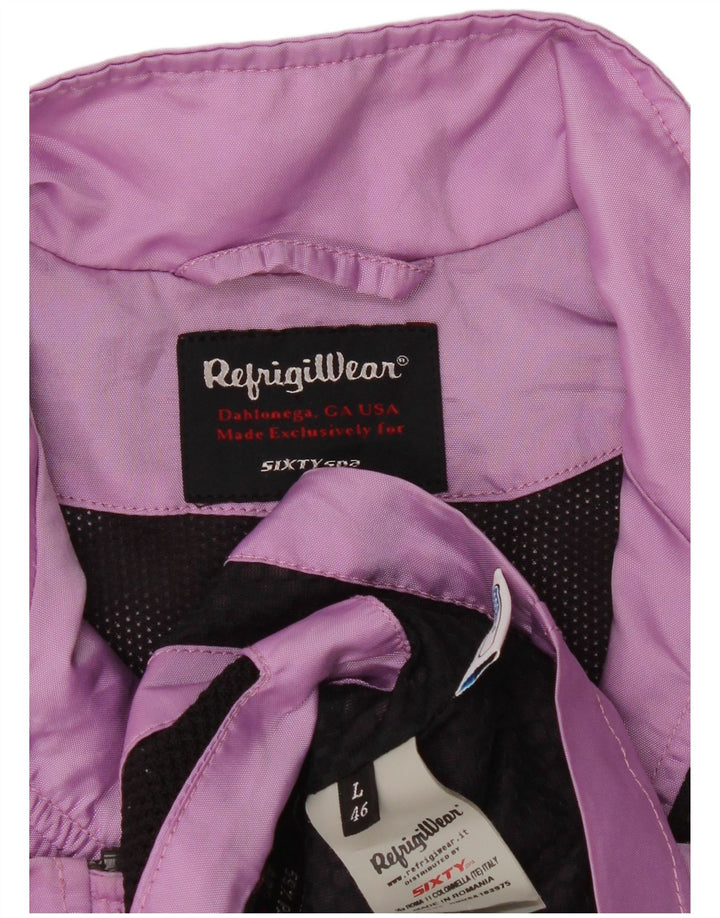 Refrigiwear Γυναικείο Bomber Jacket IT 46 Large Purple Polyester