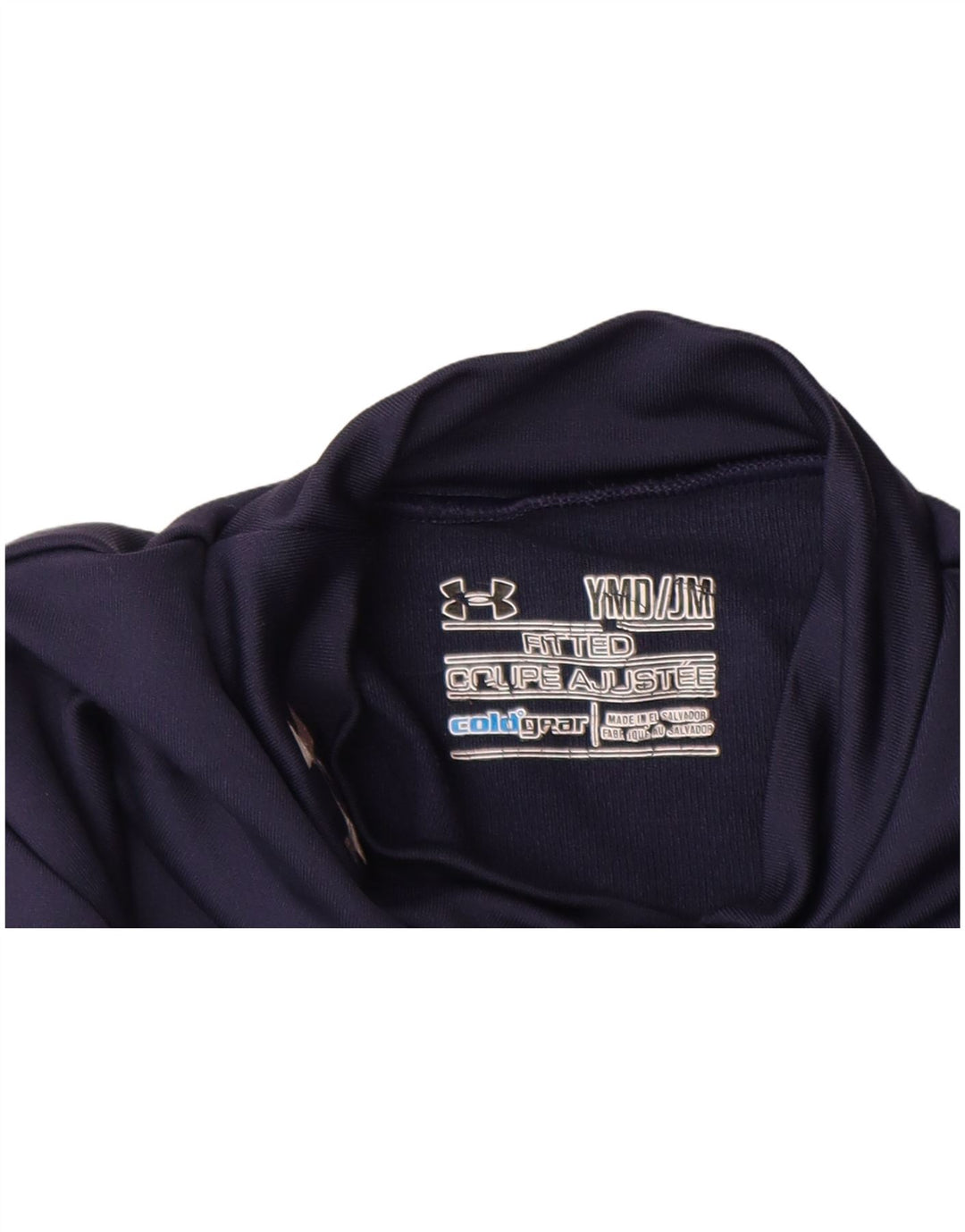 UNDER Armour Boys Cold Gear Top Μακρύ μανίκι 9-10 ετών Medium Navy Blue