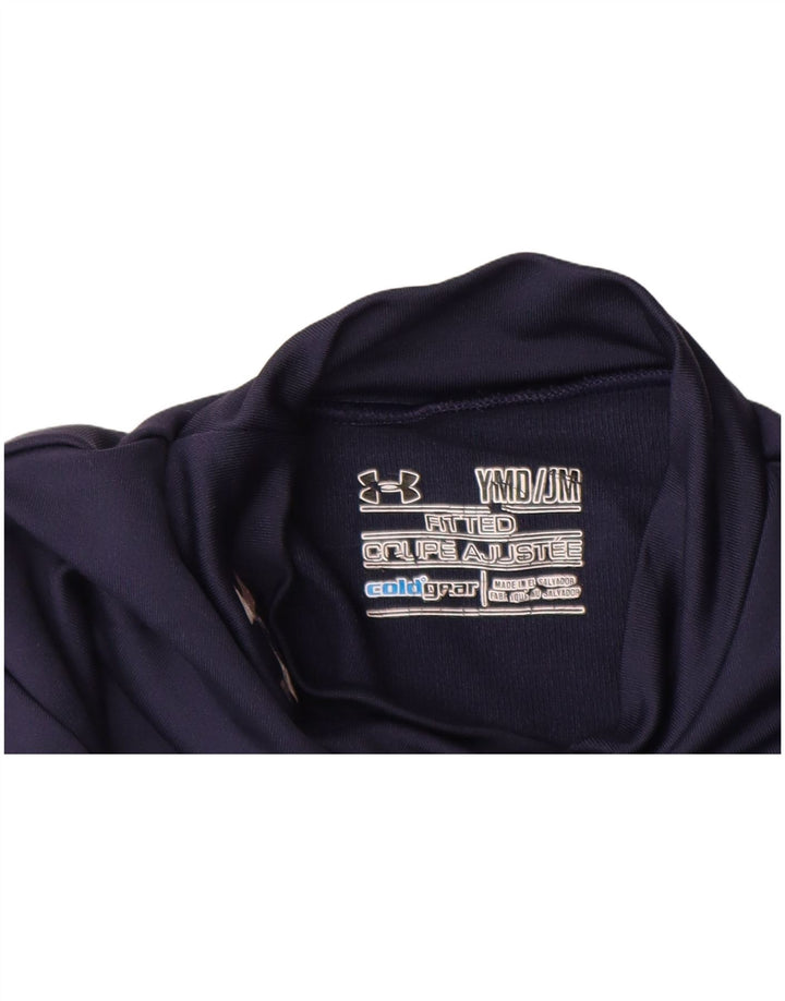 UNDER Armour Boys Cold Gear Top Μακρύ μανίκι 9-10 ετών Medium Navy Blue