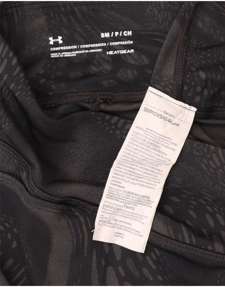 Under Armour Γυναικεία κολάν Capri Compression UK 10 Small Black Geometric