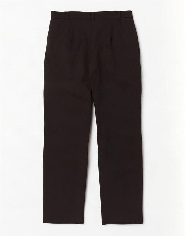 Marks & Spencer Γυναικείο ίσιο παντελόνι UK 14 Medium W34 L30 Μαύρο